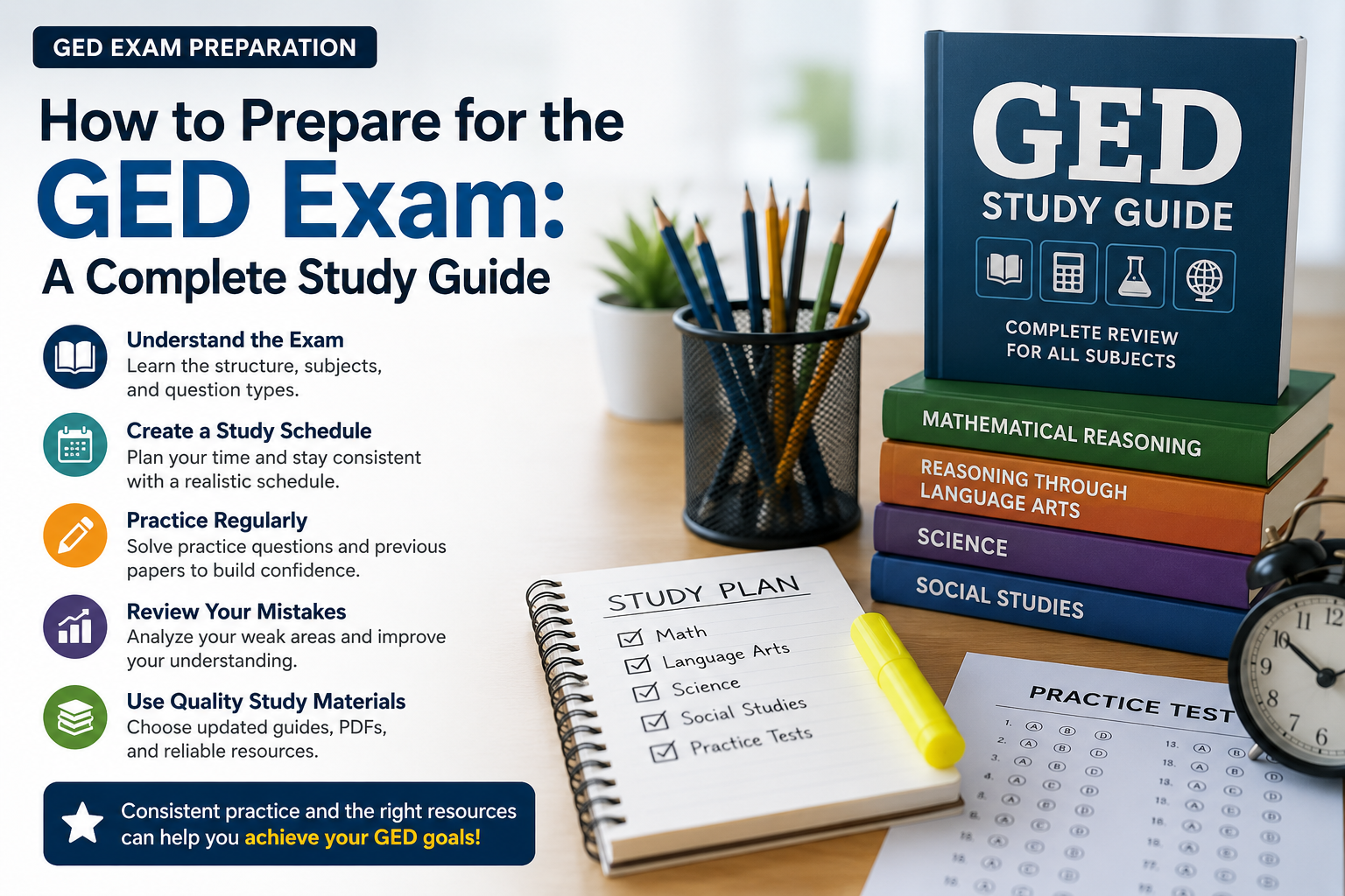 How to Prepare for the GED Exam: A Complete Study Guide