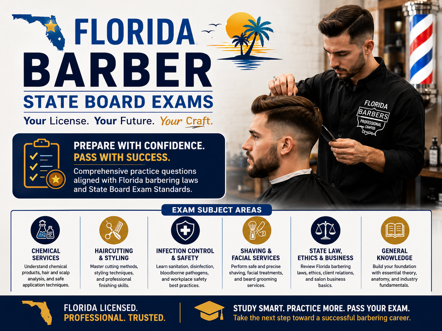 Barber State Board Exams (Florida)
