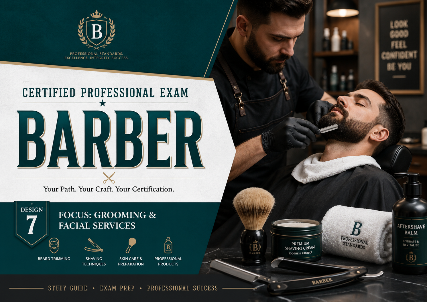 Barber State Board Exam - U.S North Carolina