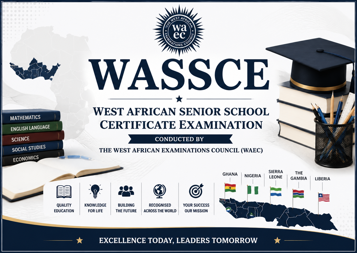 (WASSCE) West African Senior School Certificate Examination.