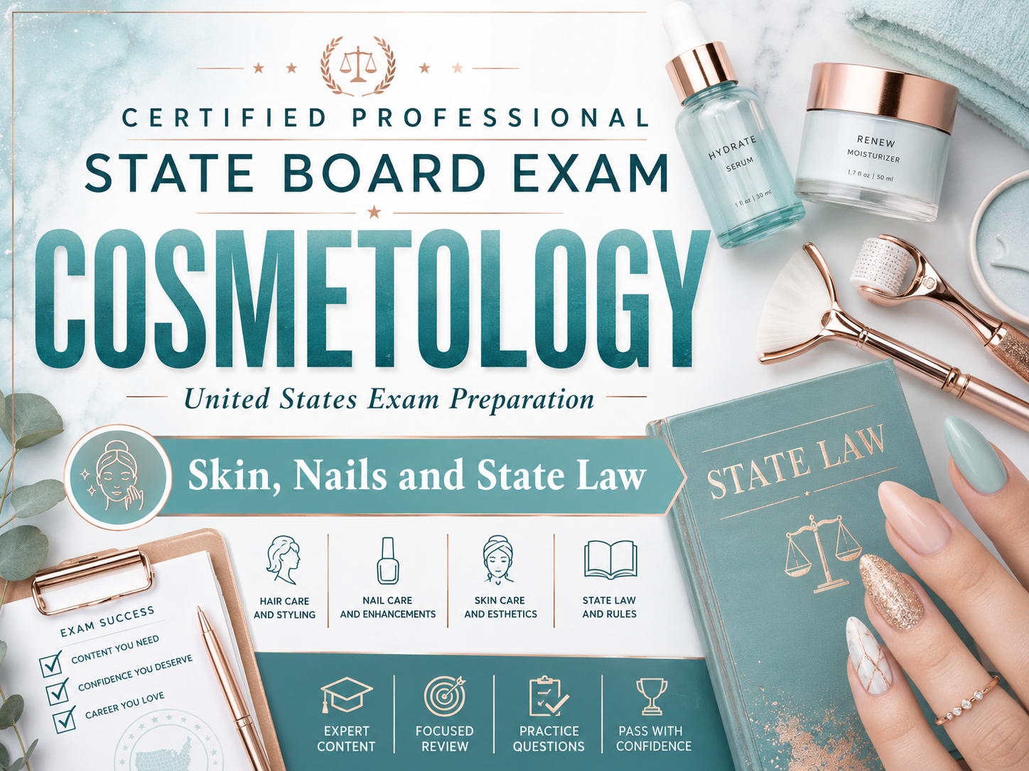 Cosmetology State Board Exam - U.S New Mexico