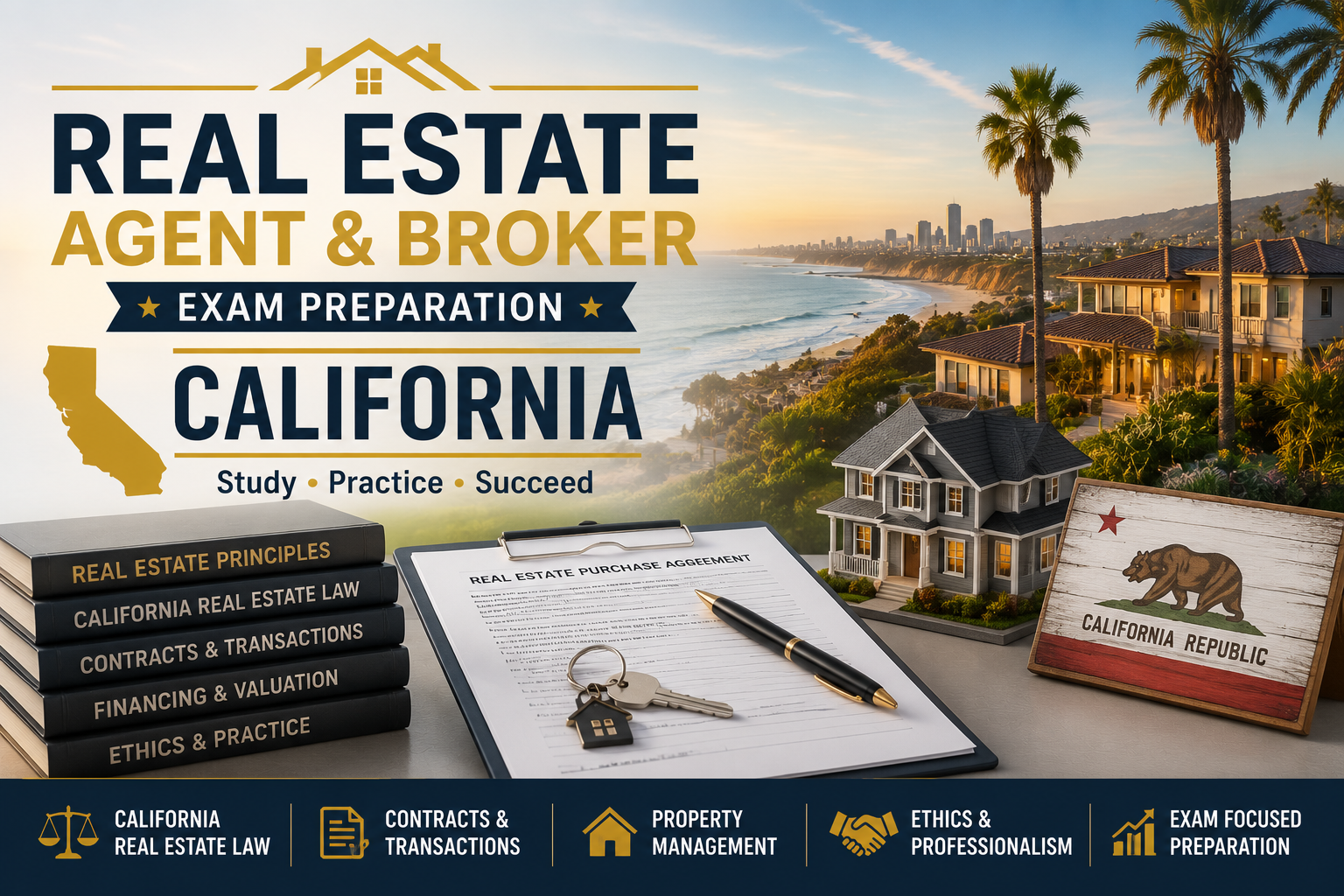 Real Estate Agent and Broker Exam - U.S California