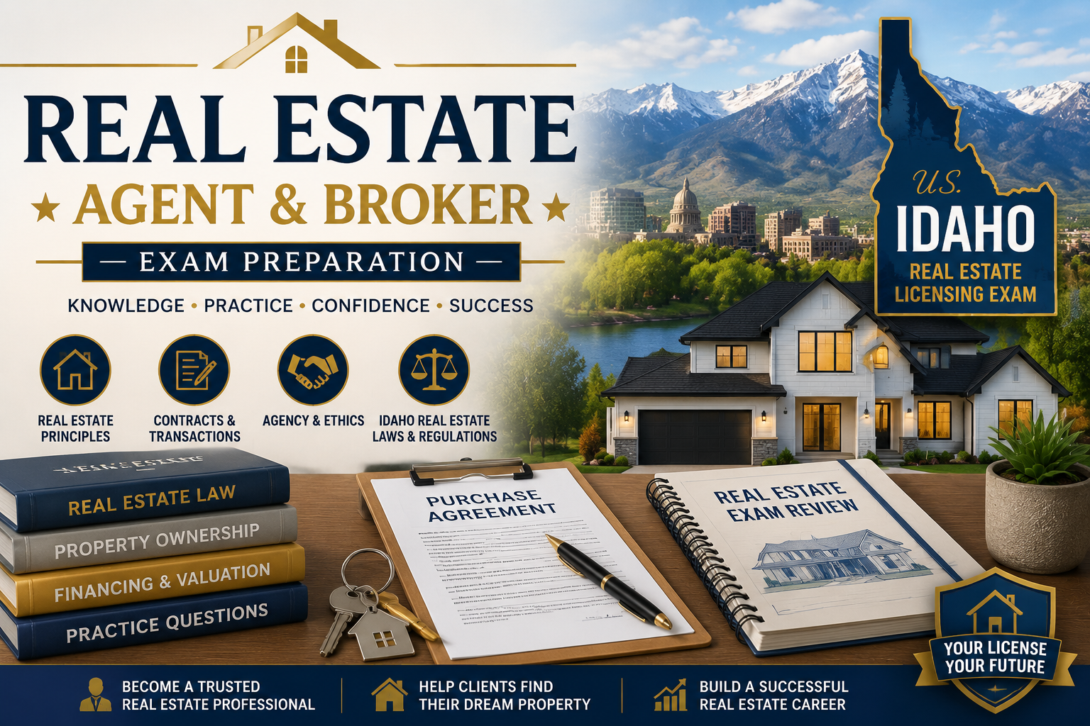 Real Estate Agent and Broker Exam - U.S Idaho