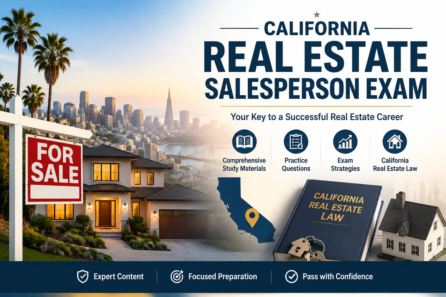 Real Estate Salesperson Exam - U.S  California