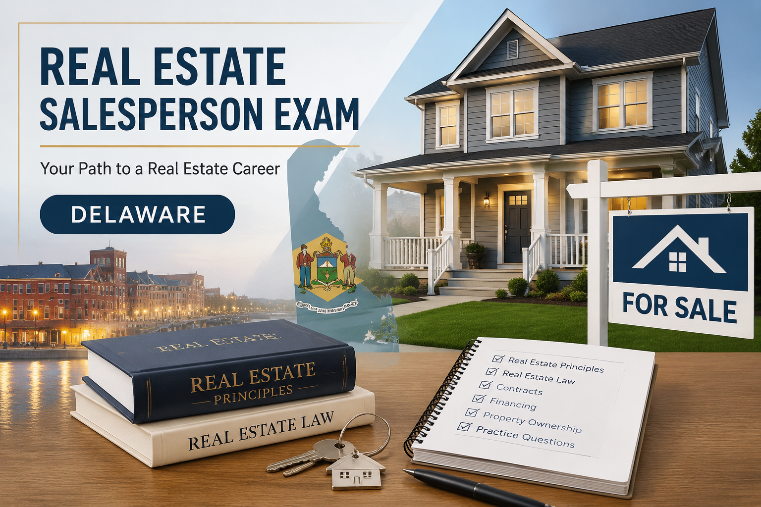 Real Estate Salesperson Exam - U.S  Delaware