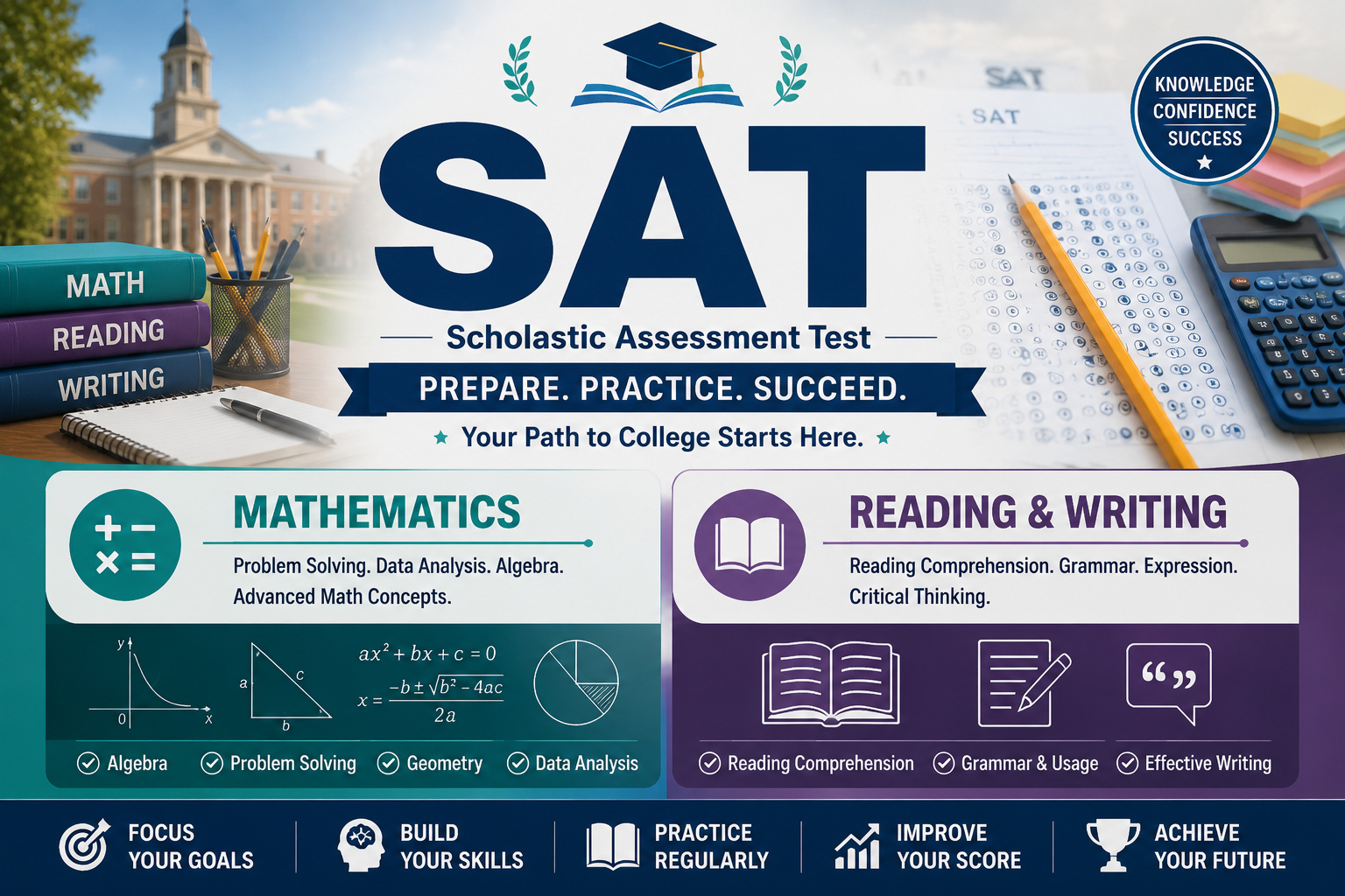 SAT (Scholastic Assessment Test) Exam