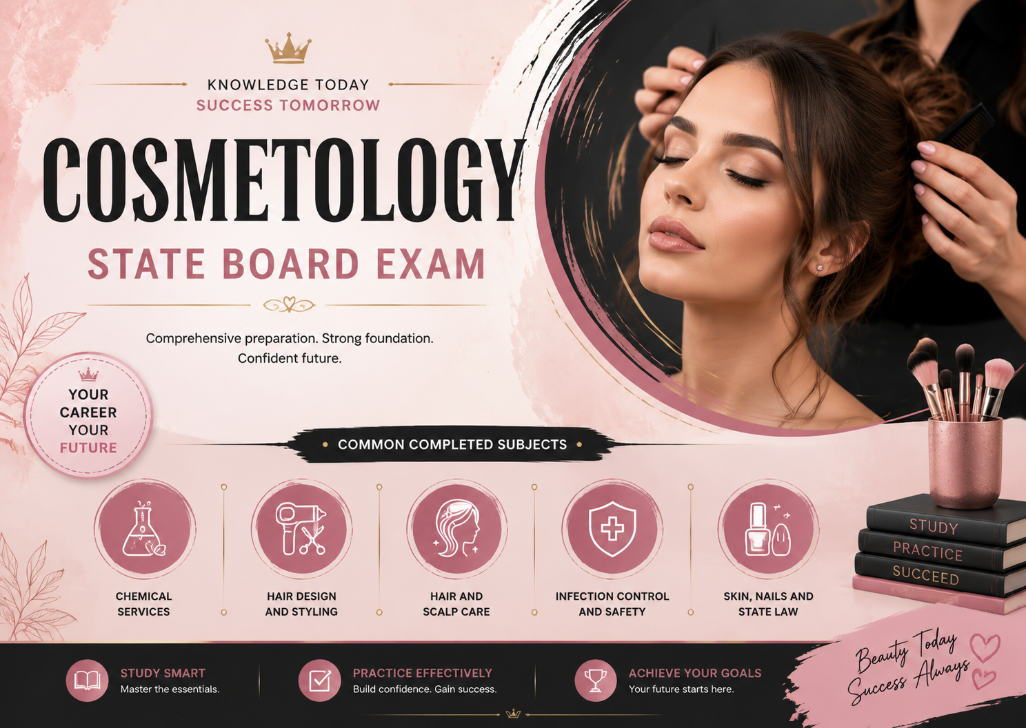 Cosmetology State Board Exam - South Carolina