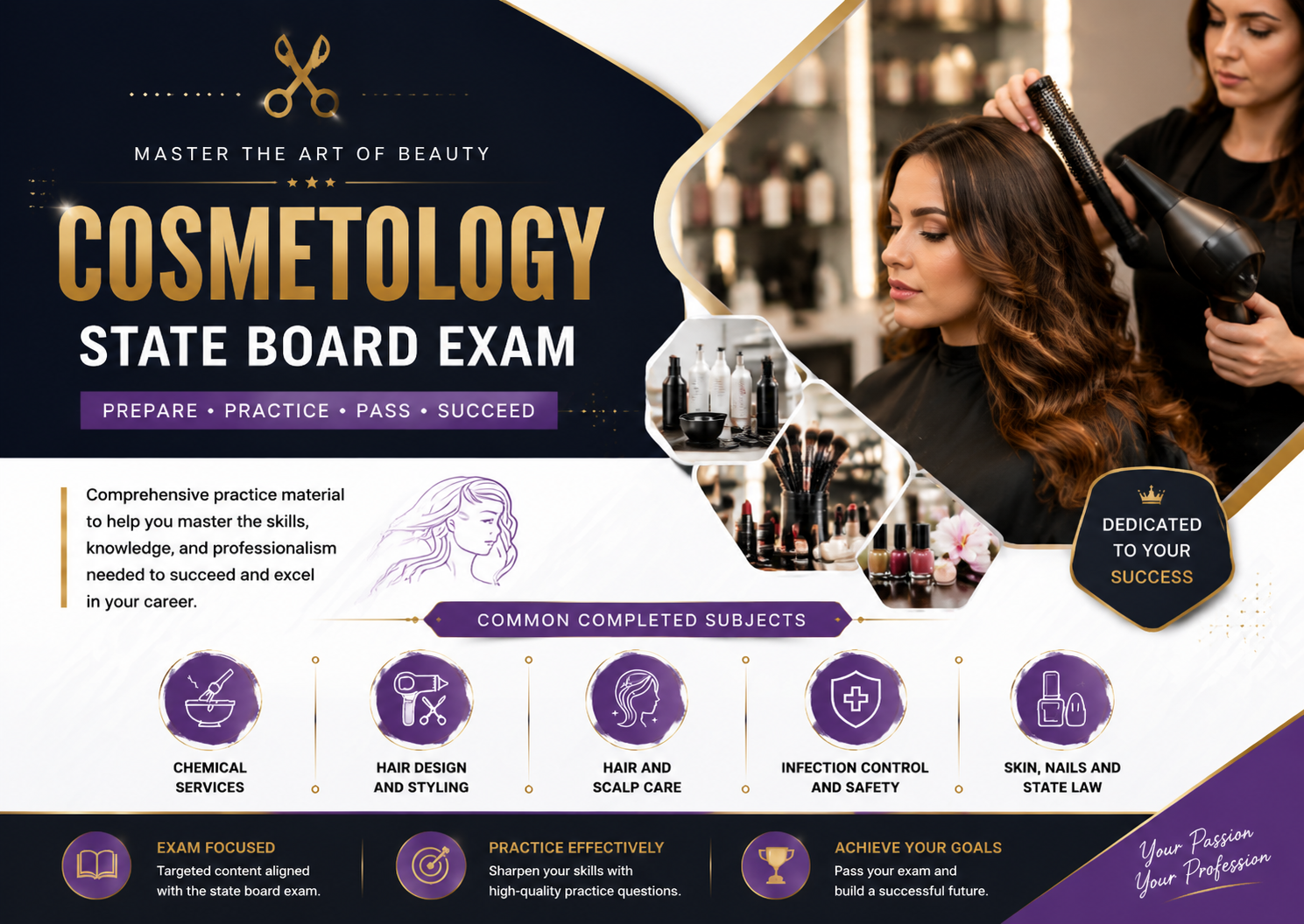 Rhode Island - Cosmetology State Board Exam
