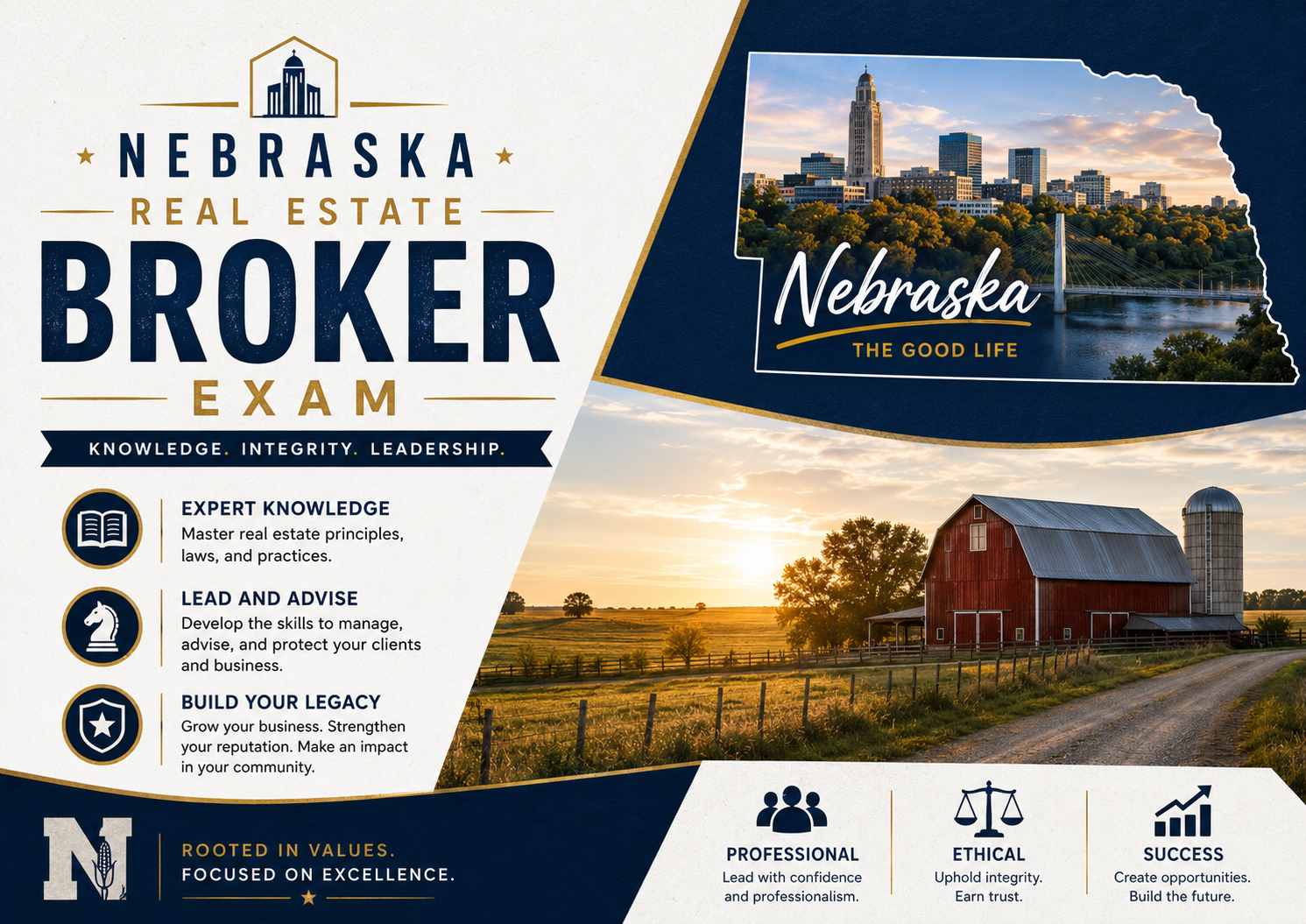 U.S. Nebraska Real Estate Broker Exam