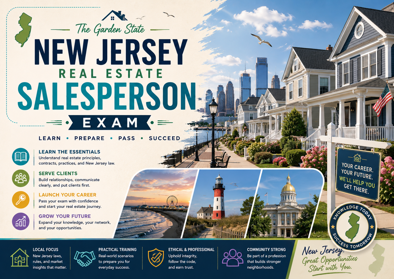 U.S. New Jersey Real Estate Salesperson Exam