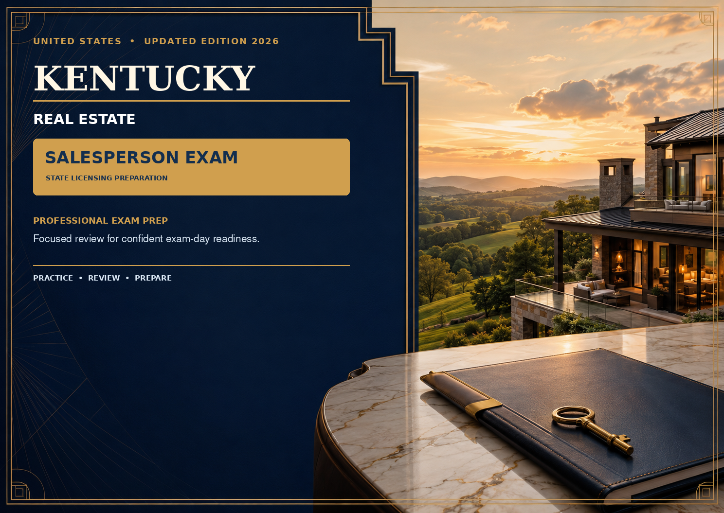 Real Estate Salesperson Exam-U.S kentucky
