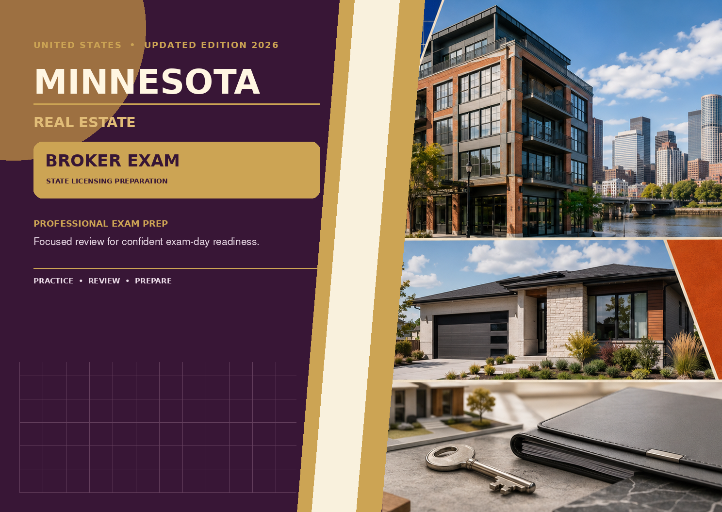 Real estate Broker Exam - U.S minnesota