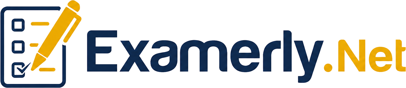 Examerly.Net online platform for exam preparation PDFs, practice tests, and digital study materials