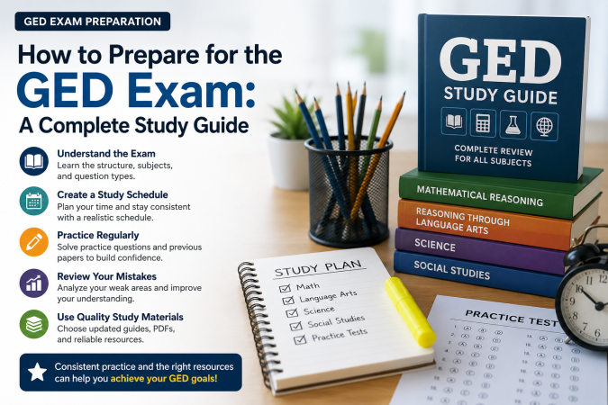 How to Prepare for the GED Exam: A Complete Study Guide