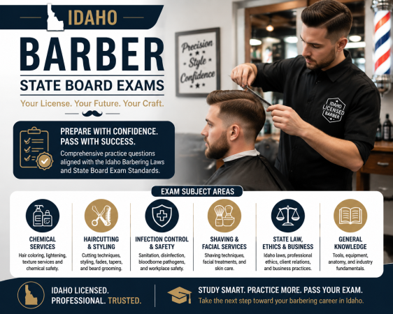Barber State Board Exams (Ldaho)