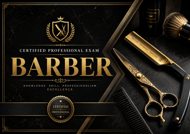 Barber State Board Exam - U.S New Jersey