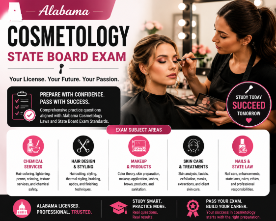 Cosmetology State Board Exam – U.S. Alabama