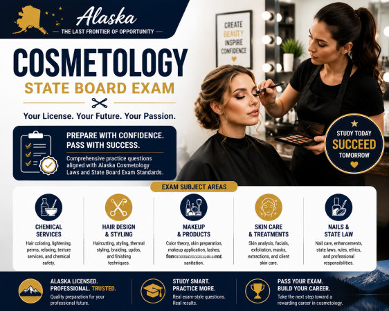 Cosmetology State Board Exam – U.S. Alaska