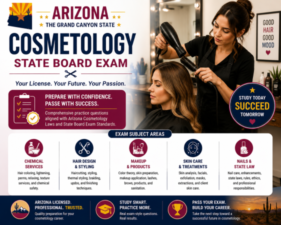 Cosmetology State Board Exam – U.S. Arizona