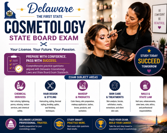 Cosmetology State Board Exam – U.S. Delaware
