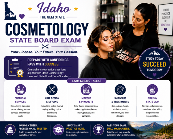 Cosmetology State Board Exam – U.S. Idaho