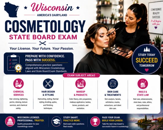 Cosmetology State Board Exam – U.S. Wisconsin