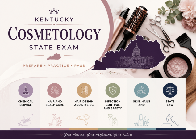 Cosmetology State Board Exam-U.S kentucky