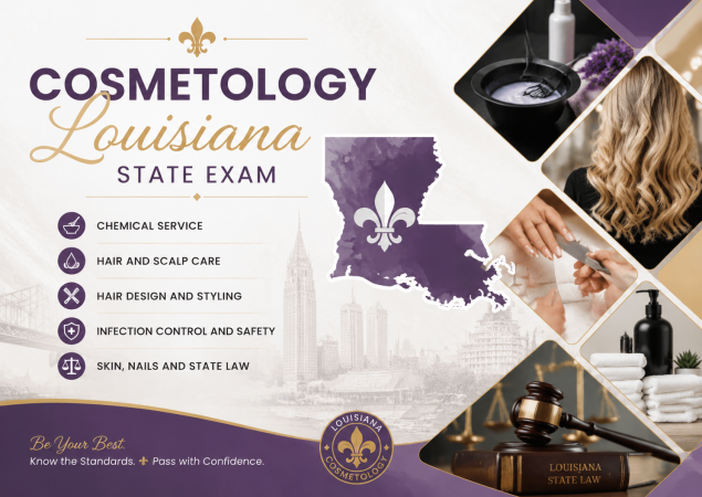 Cosmetology State Board Exam-U.S louisiana