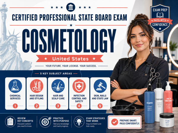 Cosmetology State Board Exam - U.S North Dakota