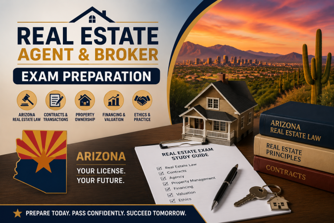 Real Estate Agent and Broker Exam - U.S  Arizona