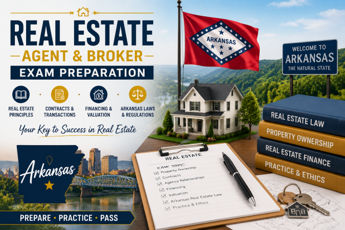 Real Estate Agent and Broker Exam - U.S Arkansas