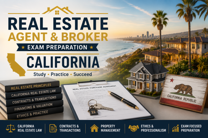Real Estate Agent and Broker Exam - U.S California