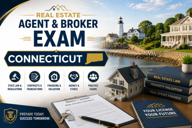 Real Estate Agent and Broker Exam - U.S Connecticut