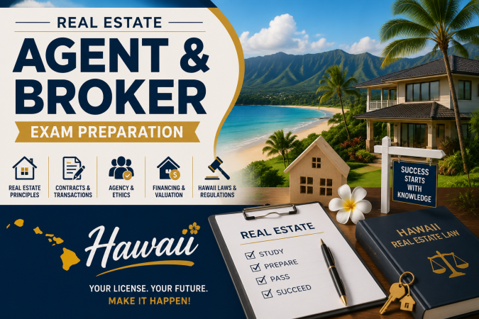 Real Estate Agent and Broker Exam - U.S Hawaii