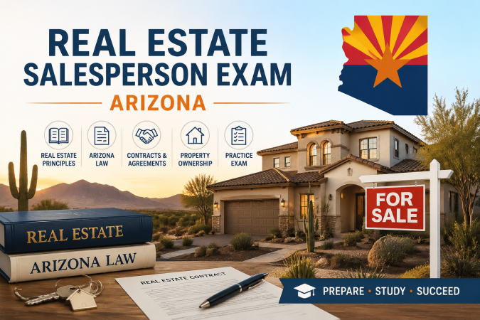 Real Estate Salesperson Exam - U.S  Arizona