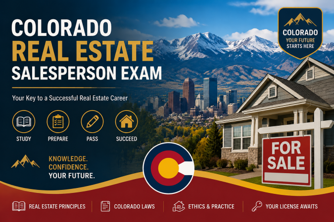Real Estate Salesperson Exam - U.S  Colorado