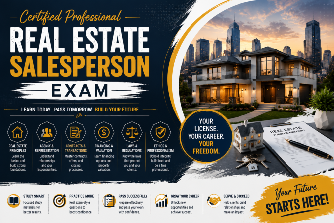 Real Estate Salesperson Exam - U.S South Carolina