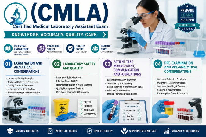 CMLA (Certified Medical Laboratory Assistant) Exam