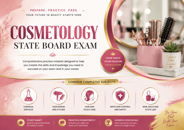 Cosmetology State Board Exam - South Dakota