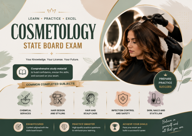 Cosmetology State Board Exam - Pennsylvania