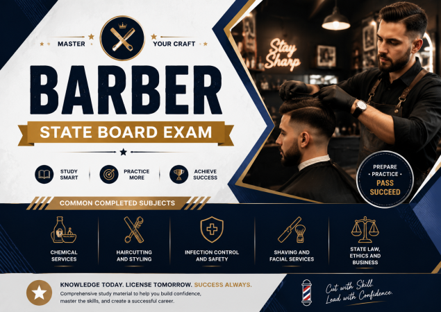 Barber State Board Exam - Texas