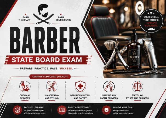 Tennessee - Barber State Board Exam