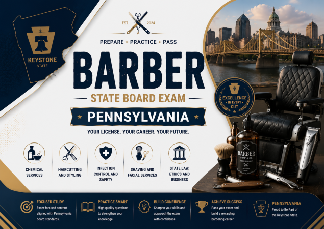 Barber State Board Exam - Pennsylvania