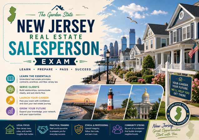 U.S. New Jersey Real Estate Salesperson Exam