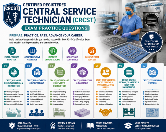 (CRCST) Certified Registered Central Service Technician