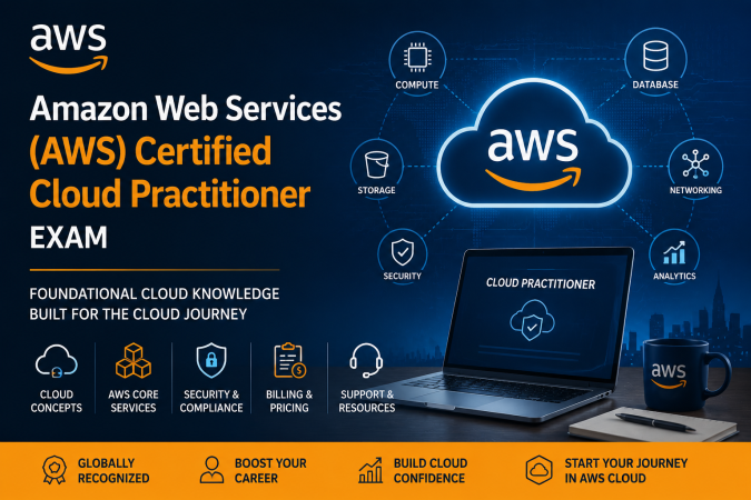 Amazon Web Services (AWS) Certified Cloud Practitioner Exam