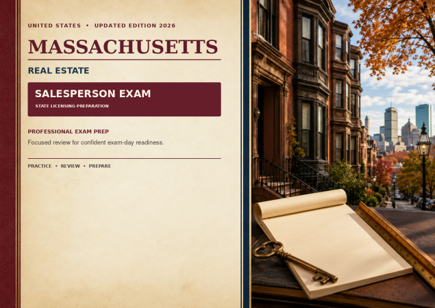 Real Estate Salesperson Exam - U.S massachusetts