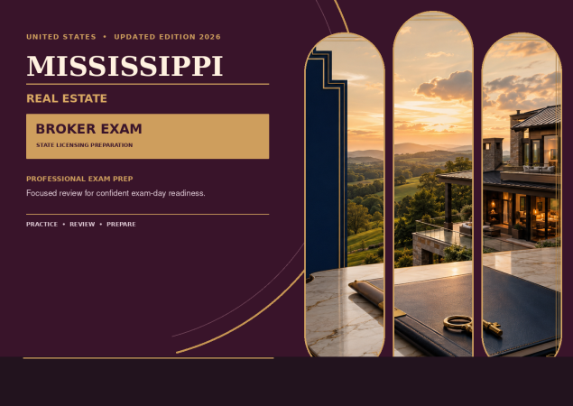 Real Estate broker Exam - U.S mississippi