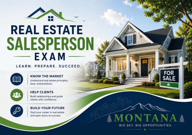 U.S. Montana Real Estate Salesperson Exam