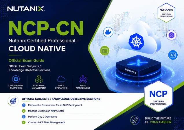 Nutanix Certified Professional - Cloud Native (NCP-CN)